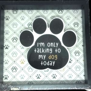 Dog decor sign humorous saying